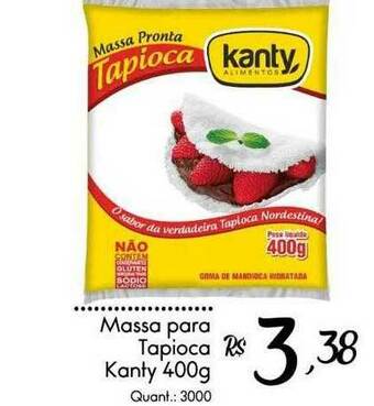 Giassi Supermercados Massa Para Tapioca Kanty oferta