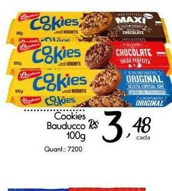 Giassi Supermercados Cookies Bauducco oferta