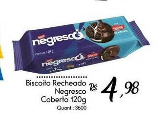 Giassi Supermercados Biscoito Recheado Negresco Coberto oferta
