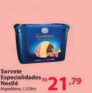 Nacional Sorvete Especialidades Nestlé Napolitano oferta