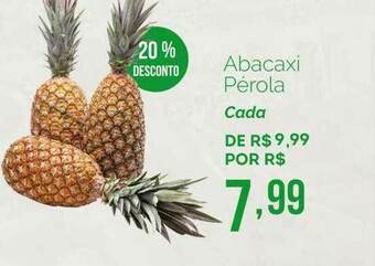 Oba Hortifruti Abacaxi Pérola 20% Desconto oferta