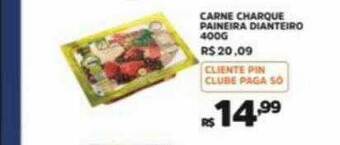Pinheiro Supermercado Carne Charque Paineira Dianteiro oferta
