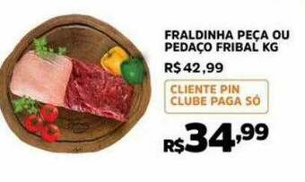 Pinheiro Supermercado Fraldinha Peça Ou Pedaço Fribal Kg oferta