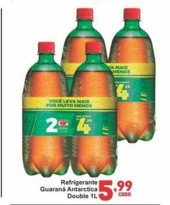 Rede Super Compras Refrigerante Guaraná Antarctica Double oferta