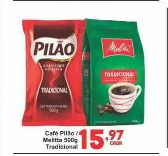 Café Pilão Melitta Tradicional