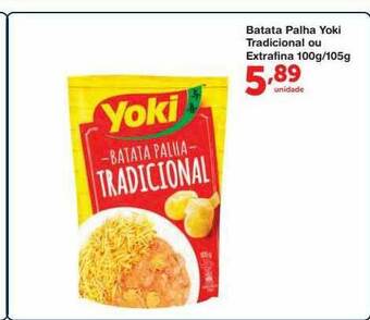 Roldão Batata Palha Yoki Tradicional Ou Extrafina oferta