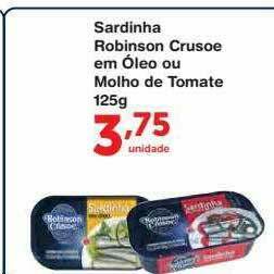 Roldão Sardinha Robinson Crusoe Em óleo Ou Molho De Tomate oferta