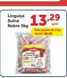 Roldão Linguiça Suina Nobre oferta