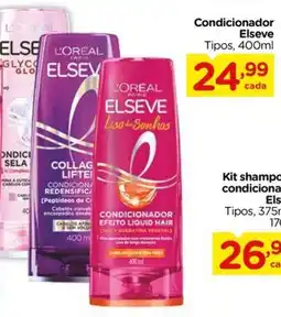 Carrefour Condicionador Elseve Tipos, oferta