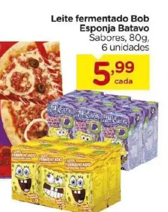 Carrefour Bairro Leite fermentado Bob Esponja Batavo oferta
