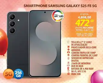 Lojas Cem Smartphone samsung galaxy s25 fe 5g oferta