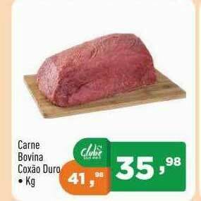 Supermercados Pague Menos Carne Bovina Coxão Duro oferta