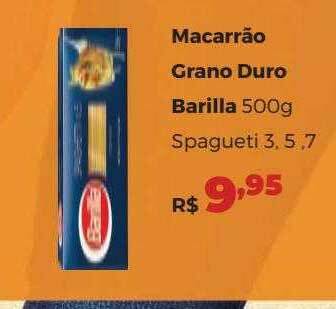 Macarrão Grano Duro Barilla