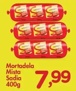 Confiança Supermercados Mortadela Mista Sadia oferta