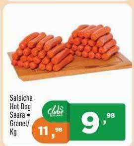 Supermercados Pague Menos Salsicha Hot Dog Seara Granel oferta