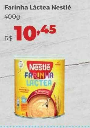 Villarreal Supermercados Farinha Láctea Nestlé oferta
