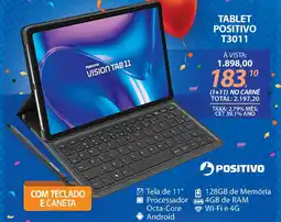 Lojas Cem Tablet positivo t3011 oferta