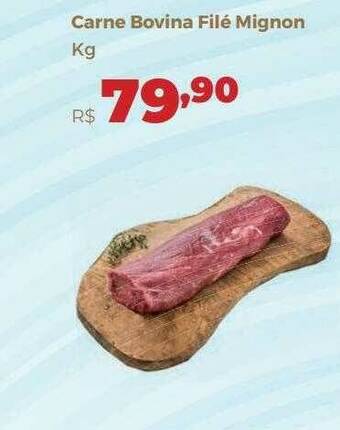 Villarreal Supermercados Carne Bovina Filé Mignon oferta