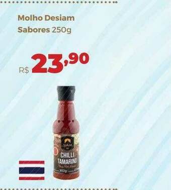 Villarreal Supermercados Molho Desiam Sabores oferta
