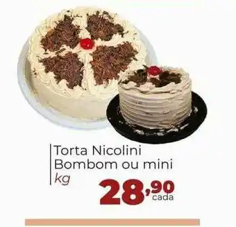 Super Nicolini Torta Nicolini Bombom Ou Mini oferta