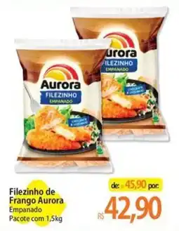 Atacadão Filezinho de Frango Aurora Empanado oferta