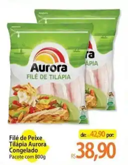 Atacadão Filé de peixe tilápia aurora oferta