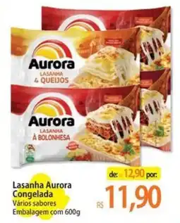 Atacadão Lasanha aurora oferta