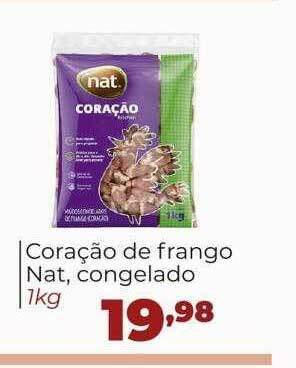 Super Nicolini Coração De Frango Nat Congelado oferta