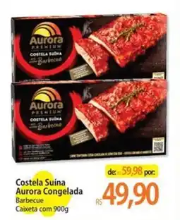 Atacadão Costela Suína Aurora Congelada Barbecue oferta