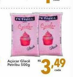 Rede uniforça Açucar Glacê Petribu oferta