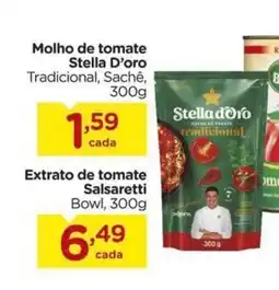 Carrefour Molho de tomate stella d'oro tradicional, sachê oferta