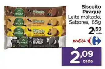 Biscoito Piraquê Leite maltado, Sabores