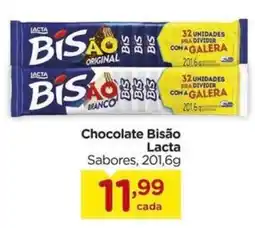 Carrefour Chocolate Bisão Lacta Sabores oferta