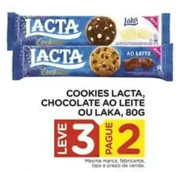 Carrefour Cookies lacta, chocolate ao leite ou laka oferta