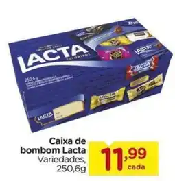 Carrefour Caixa de bombom lacta variedades oferta