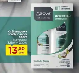 Carrefour Kit Shampoo + condicionador Above oferta