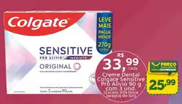 Cooper Creme dental de uso diário com flúor para dentes sensíveis Pro Alivio oferta