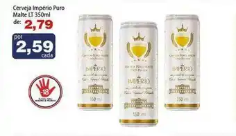 Cerveja Império Puro Malte Lt