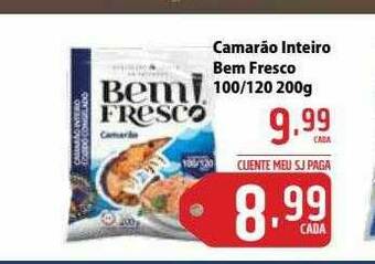 Camarão Inteiro Bem Fresco