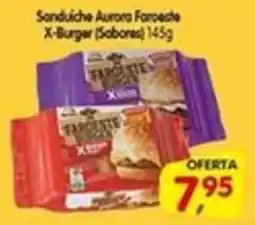 Cercadão Sanduíche Aurora Favorite X-Burger (Sabores) oferta
