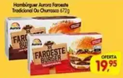 Cercadão Hambúrguer aurora faroeste tradicional ou churrasco oferta