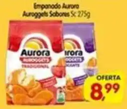 Cercadão Empanado aurora auroggets sabores oferta