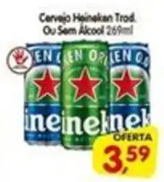 Cercadão Cervejo Heineken Trad. Ou Sem Alcool oferta