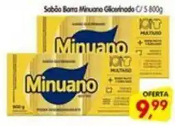 Cercadão Sabão Barra Minuano Glicerinado oferta