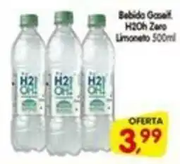 Cercadão Bebida Gaseif H2Oh Zero Limoneto oferta