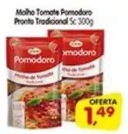 Cercadão Molho Tomate Pomodoro Pronto Tradicional oferta