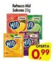 Cercadão Refresco Mid Sabores oferta