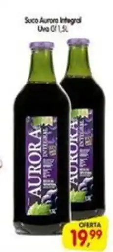 Cercadão Suco aurora integral uva oferta