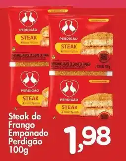 Confiança Supermercados Steak de Frango Empanado Perdigão oferta