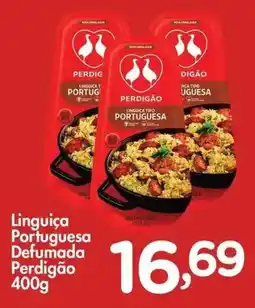 Confiança Supermercados Linguiça Portuguesa Defumada Perdigão oferta